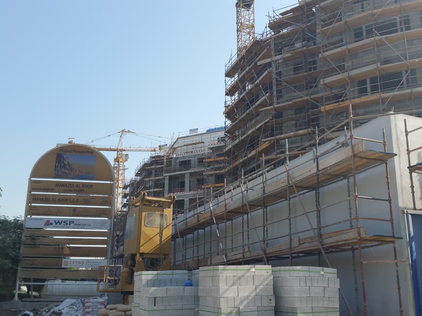 Manazel Alkhor construction — photo 45