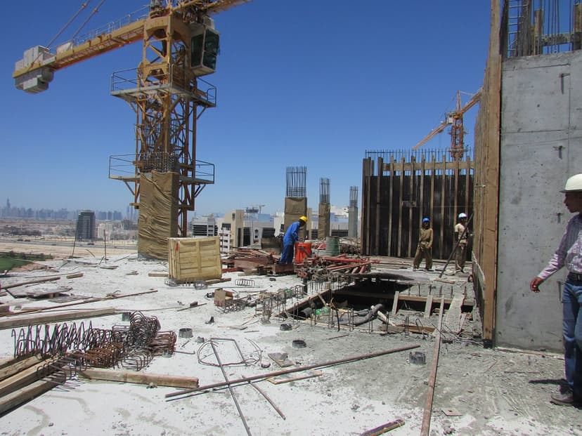 Lime Light Twin Towers construction — photo 124