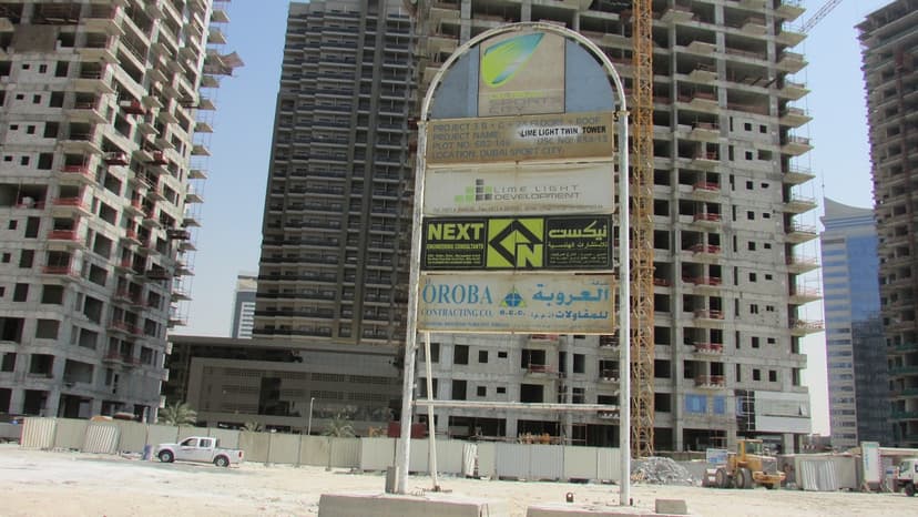 Lime Light Twin Towers construction — photo 109