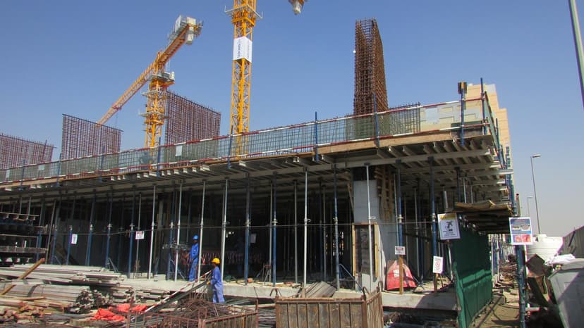Uniestate Prime Tower construction — photo 70
