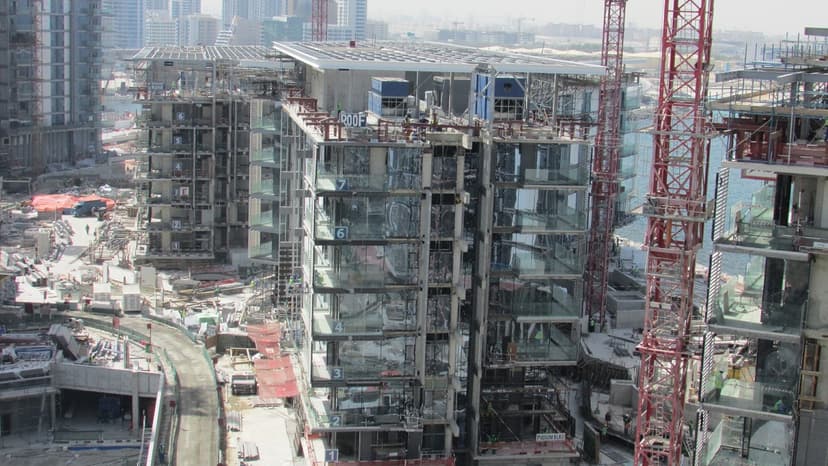 Bluewaters Residences construction — photo 49