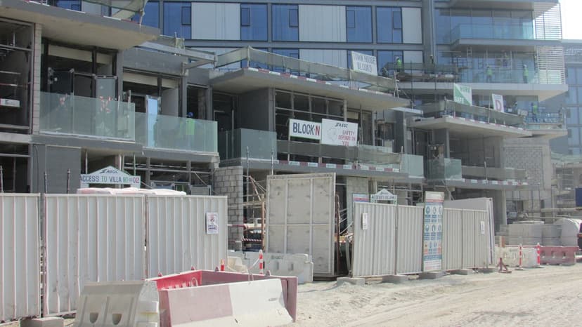 Bluewaters Residences construction — photo 37