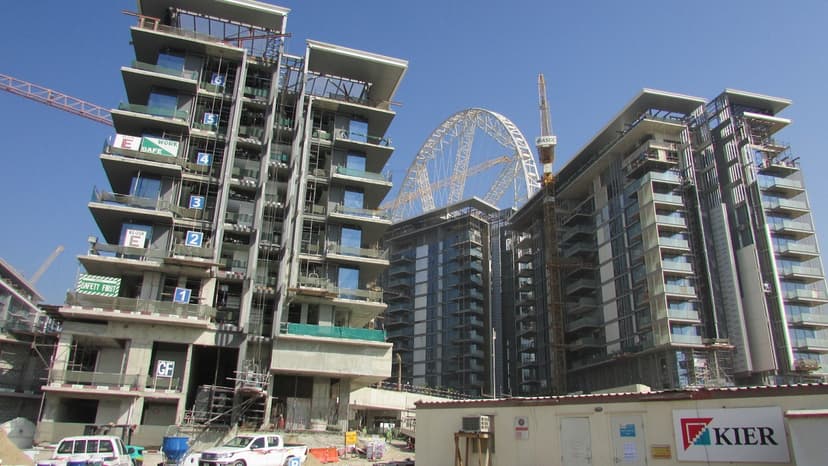 Bluewaters Residences construction — photo 39