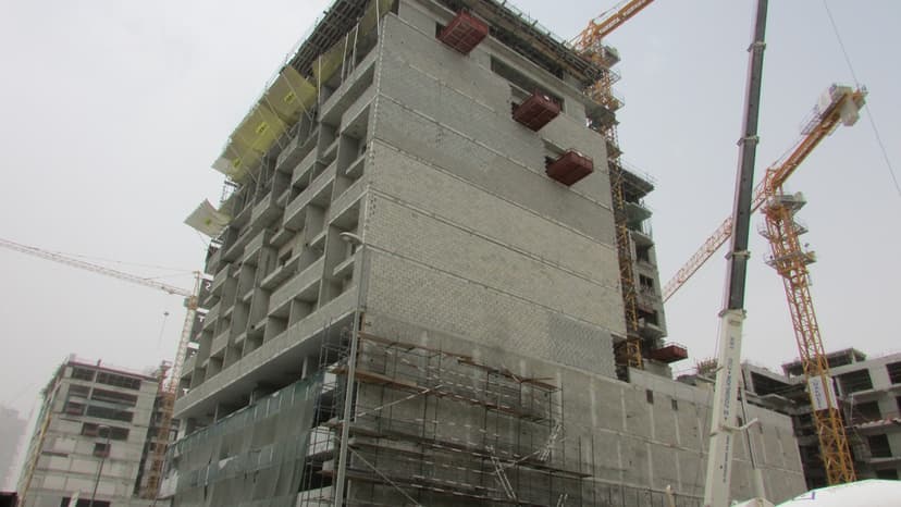 Uniestate Prime Tower construction — photo 52
