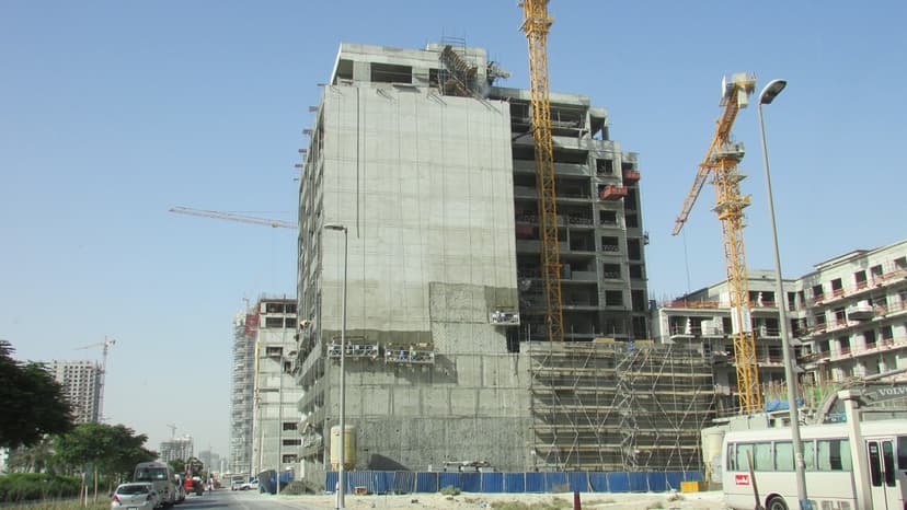 Uniestate Prime Tower construction — photo 36