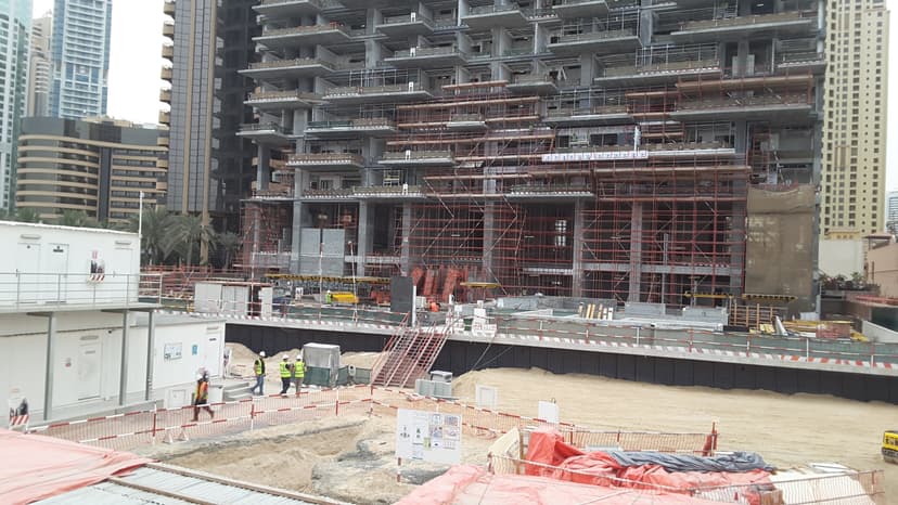 The One JBR construction — photo 71