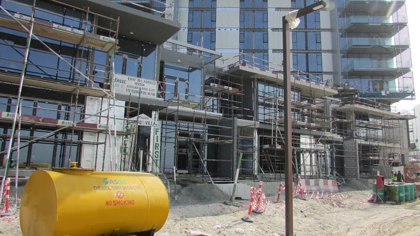 Bluewaters Residences construction — photo 30