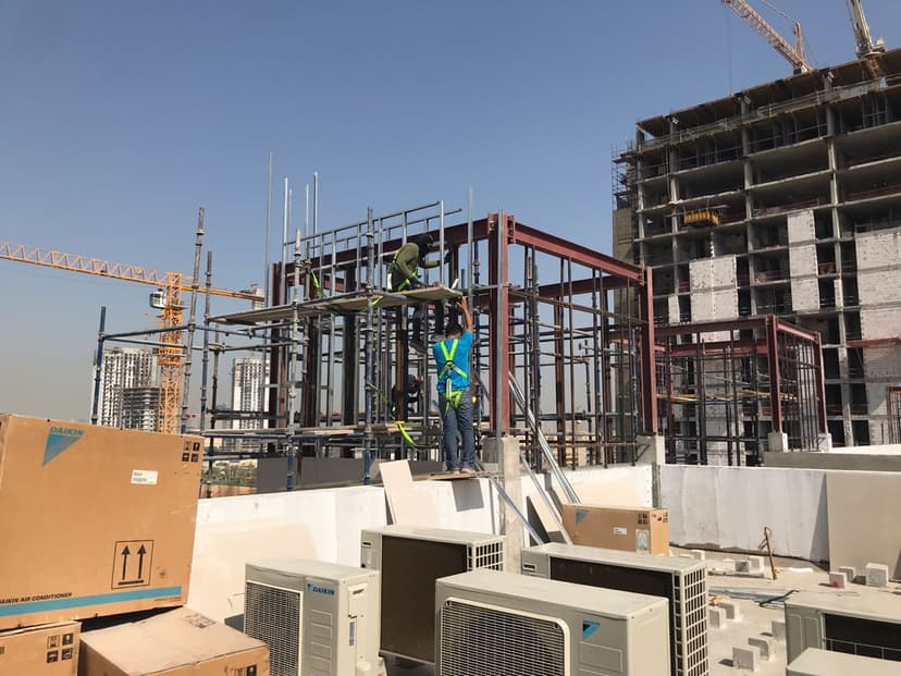 Roxana Residence construction — photo 35