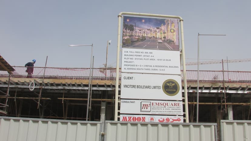 Vincitore Boulevard construction — photo 49