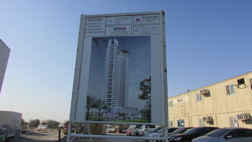 Wadi Tower construction — photo 39