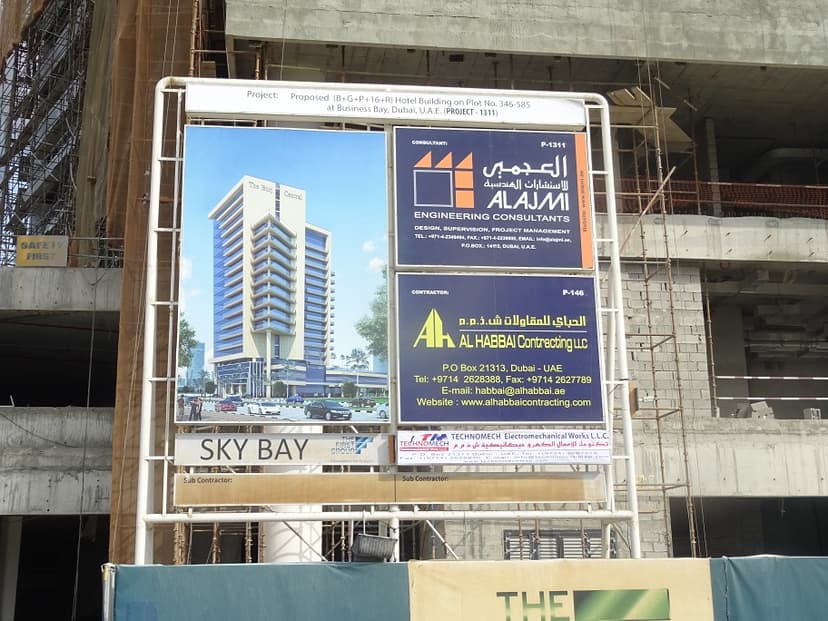 Sky Bay Hotel construction — photo 104