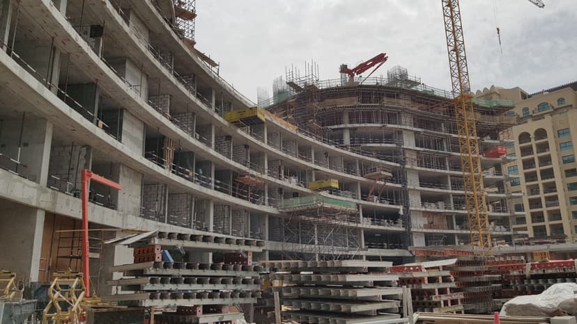 Seven Hotel and Apartments The Palm construction — photo 95