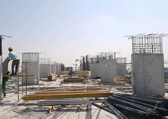 Azizi Riviera 20 construction — photo 46
