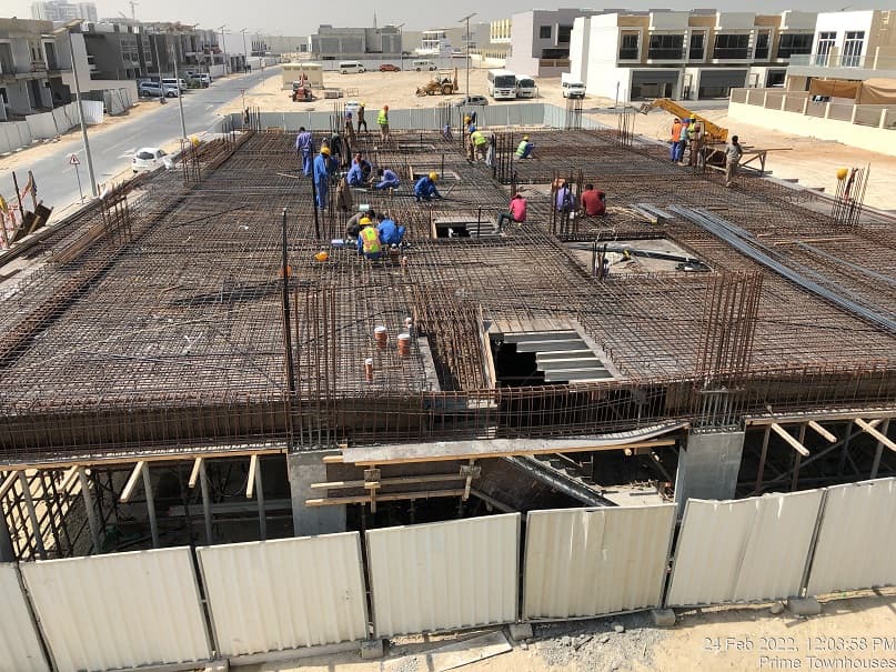 Prime Townhouses construction — photo 24