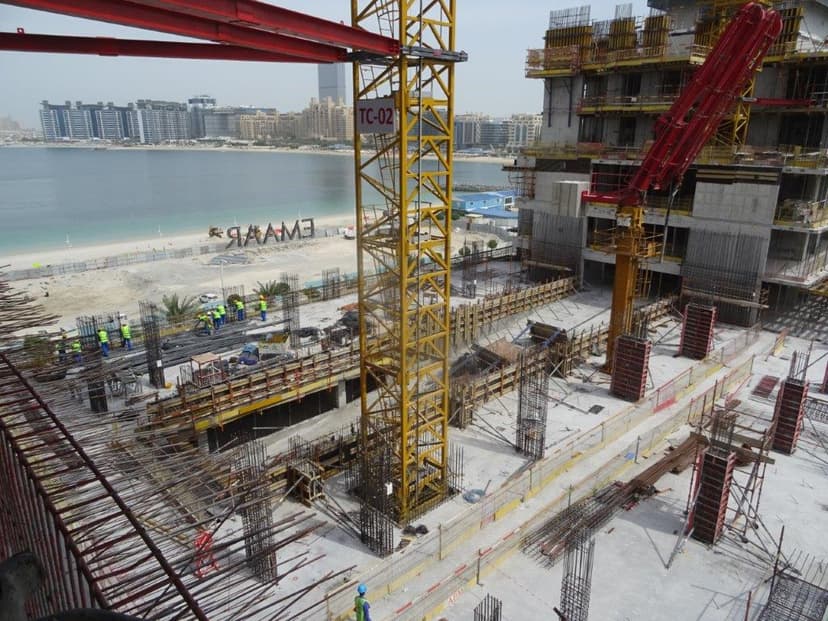 Palace Beach Residence construction — photo 46