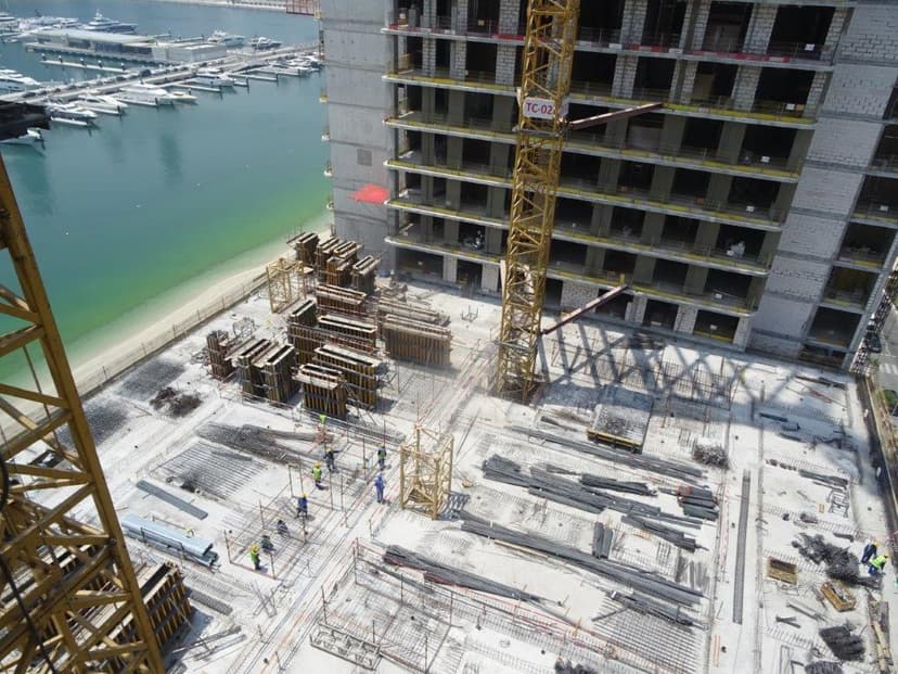 Palace Beach Residence construction — photo 36