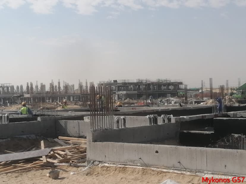 DAMAC Lagoons - Mykonos construction — photo 52