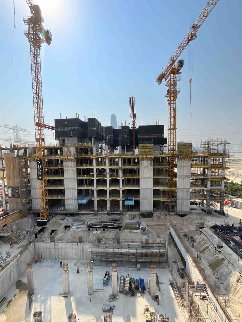 Sobha Creek Vistas Heights construction — photo 74
