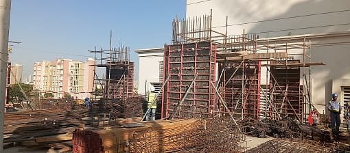 Azizi Central construction — photo 54