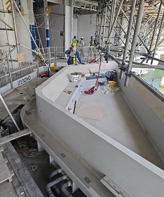 Ava at Palm Jumeirah by Omniyat construction — photo 53
