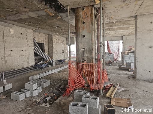 Seslia Tower construction — photo 44