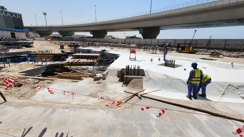 Bluewaters Bay construction — photo 37