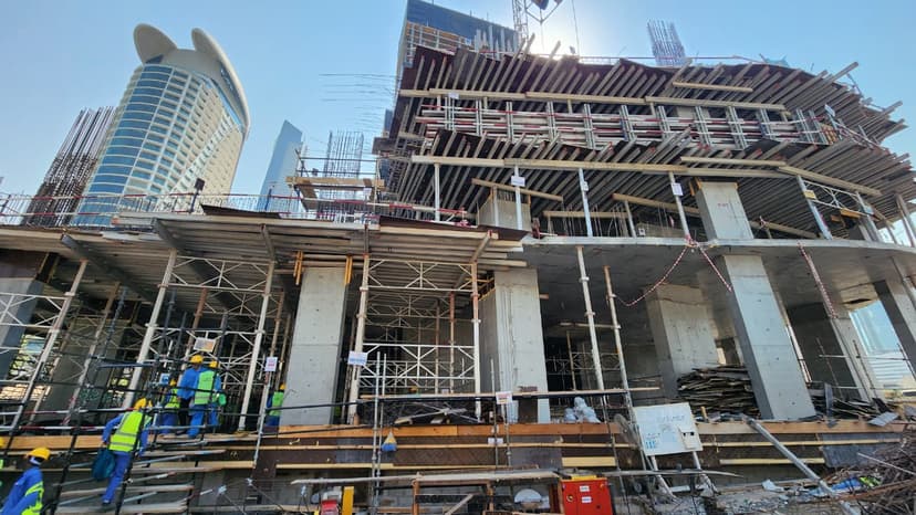 DAMAC Bay 2 construction — photo 18