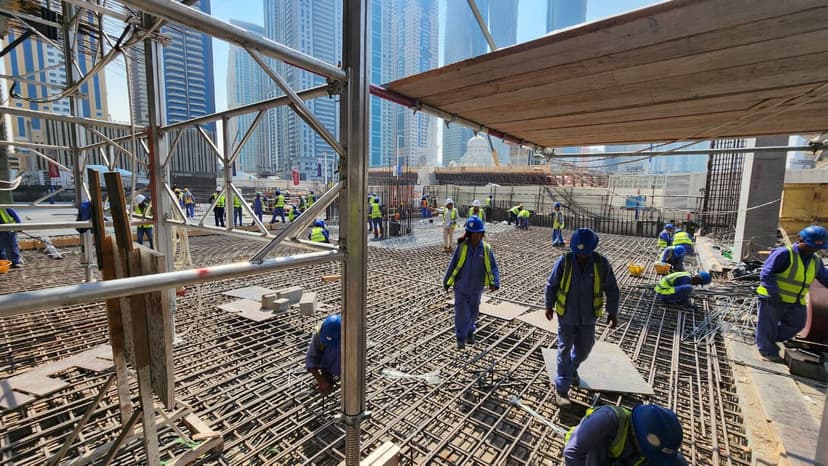 DAMAC Bay 2 construction — photo 17