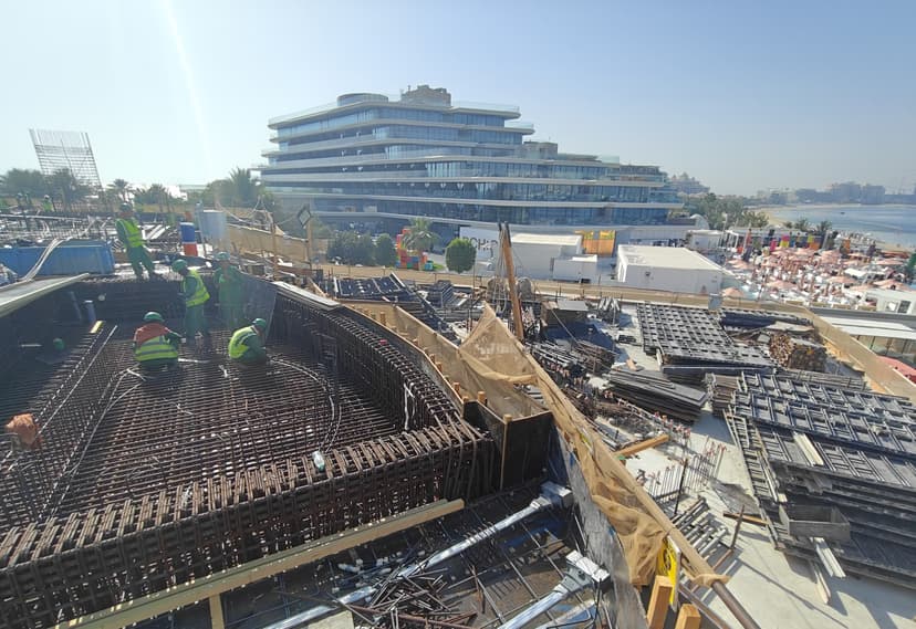 Sls Residences at Palm Jumeirah construction — photo 41