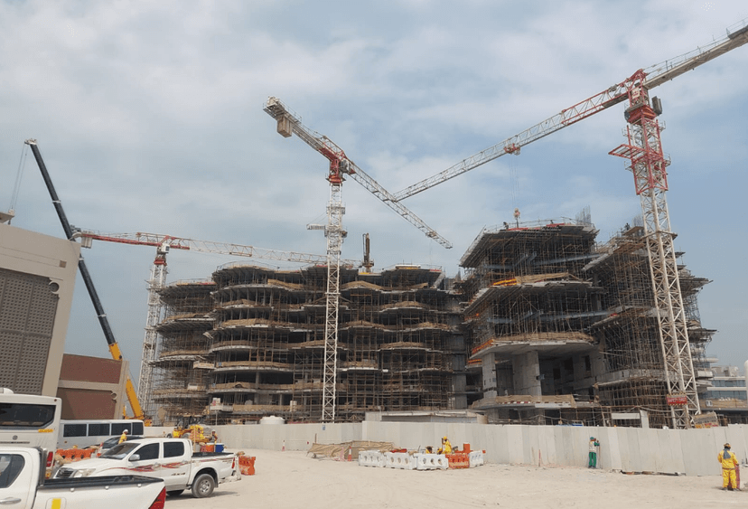 Sls Residences at Palm Jumeirah construction — photo 31