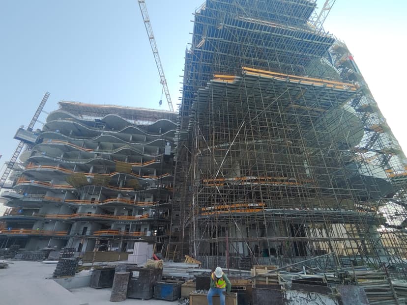 Sls Residences at Palm Jumeirah construction — photo 24