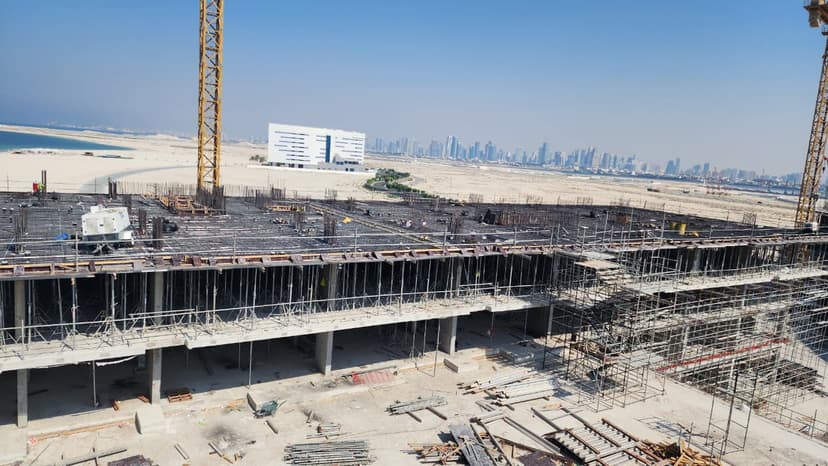 Beach Residences Dubai Islands construction — photo 19