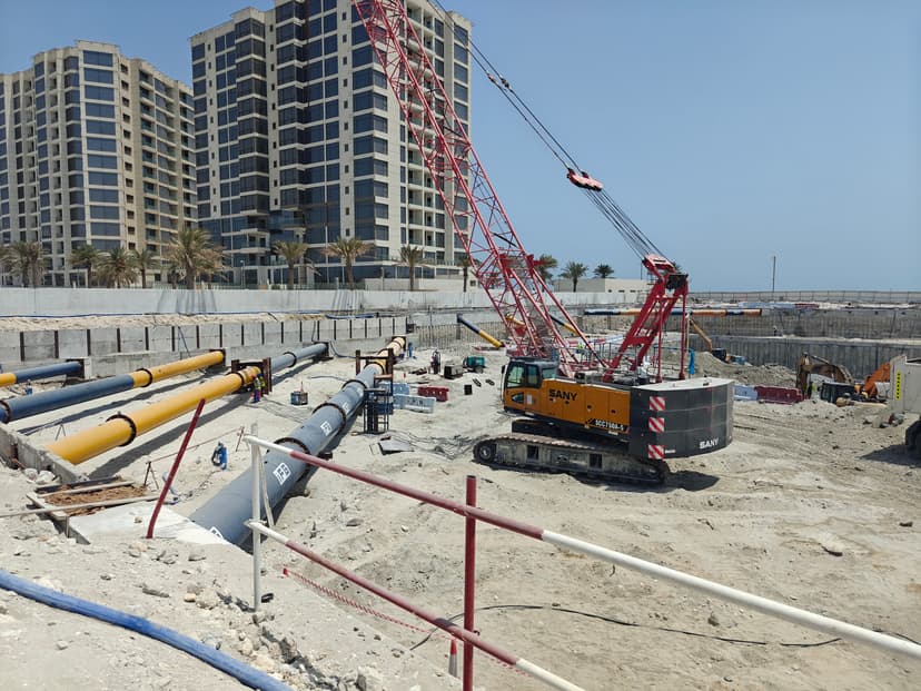 Armani Beach Residences At Palm Jumeirah construction — photo 21
