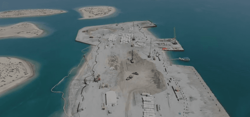 Amali Island construction — photo 11
