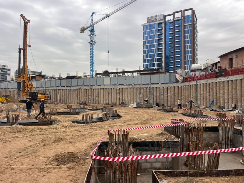 Jade Tower construction — photo 9