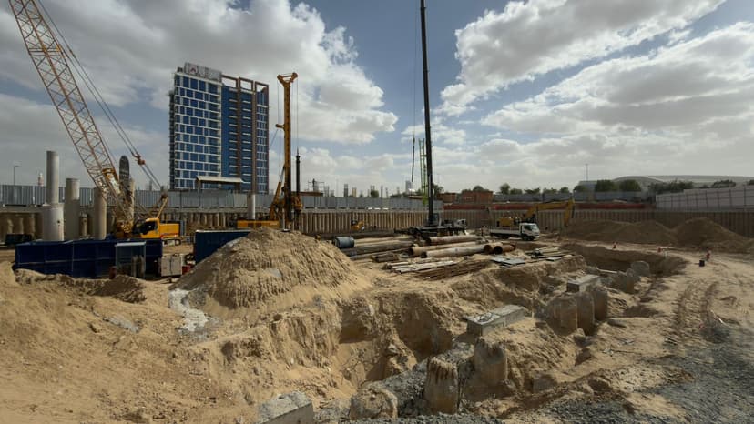 Jade Tower construction — photo 15