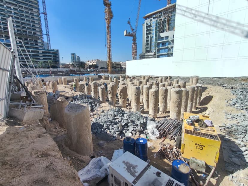 Q Gardens Aliya construction — photo 7