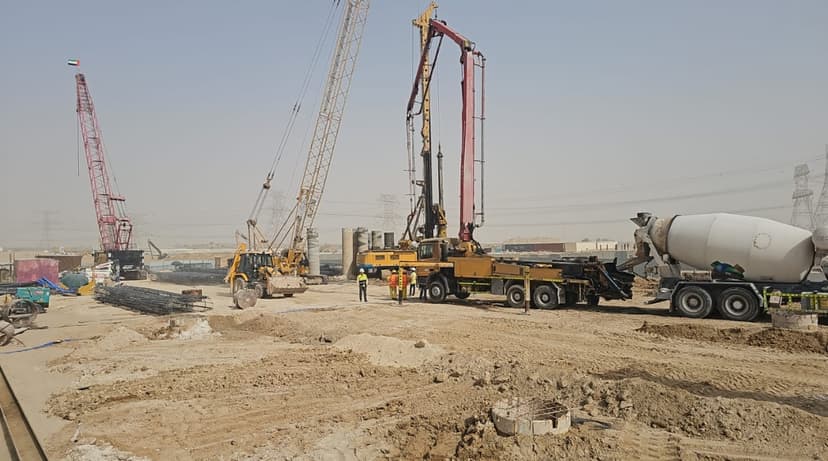 DAMAC Riverside Views - Marine 3 construction — photo 14