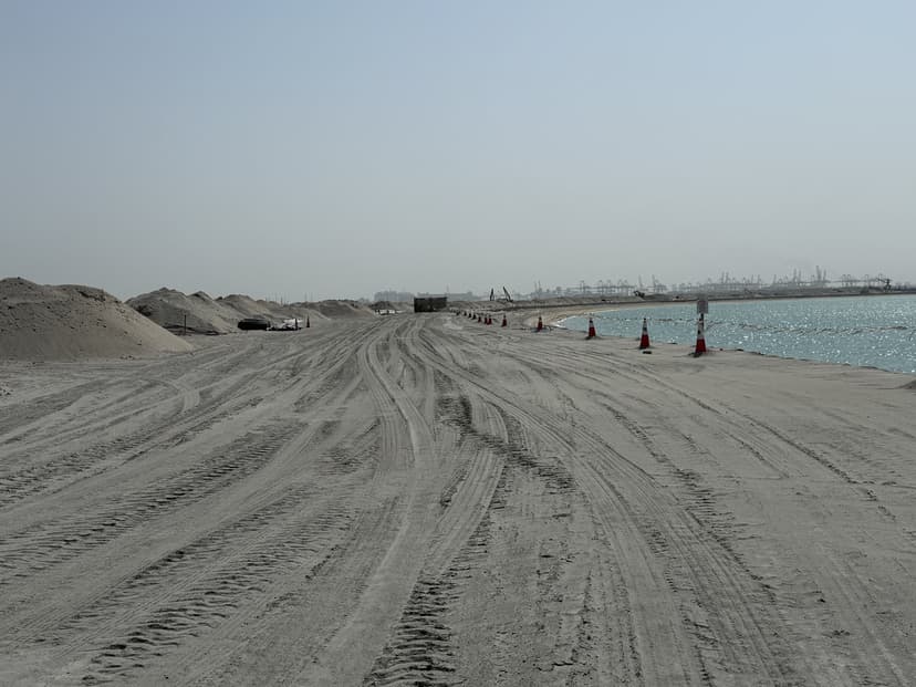 Palm Jebel Ali - The Beach and Coral Collection construction — photo 8