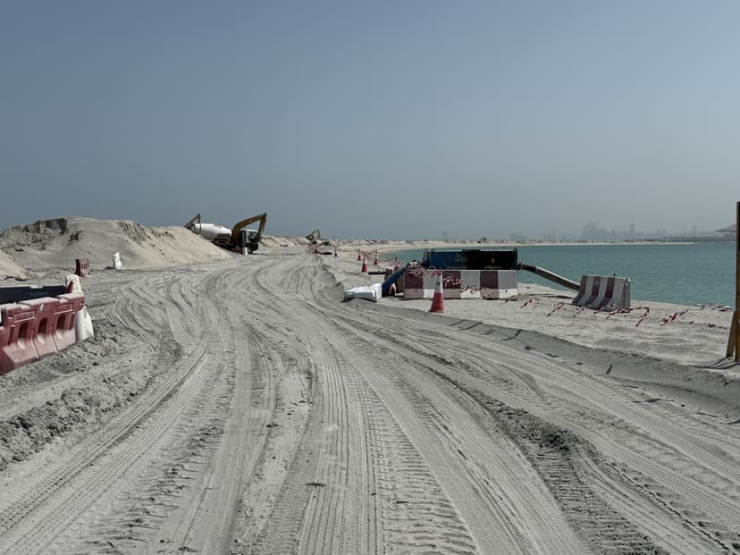Palm Jebel Ali - The Beach and Coral Collection - Frond E construction — photo 8