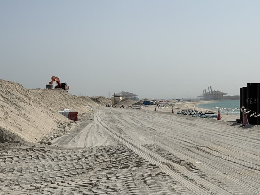 Palm Jebel Ali - The Beach and Coral Collection - Frond E construction — photo 7