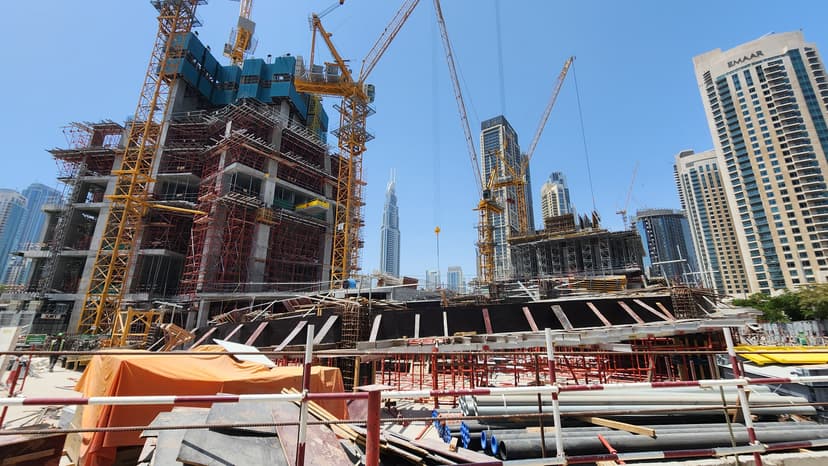 Baccarat Hotel and Residences, Dubai construction — photo 11