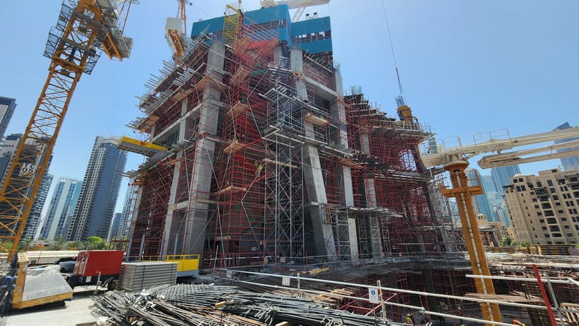Baccarat Hotel and Residences, Dubai construction — photo 12
