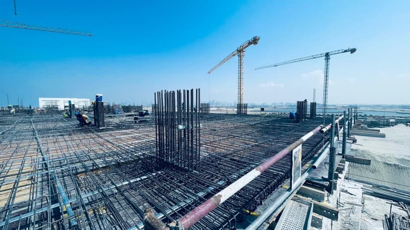 Beach Residences Dubai Islands construction — photo 11