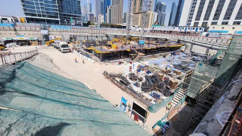 Verve City Walk construction — photo 7