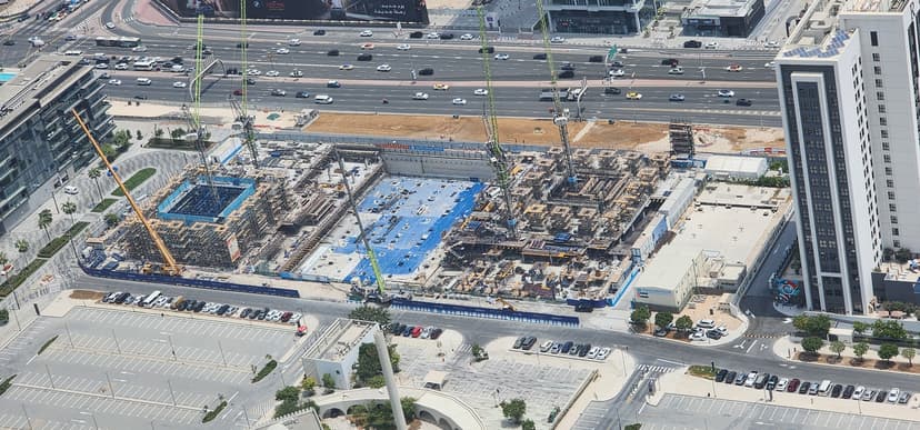 Verve City Walk construction — photo 2