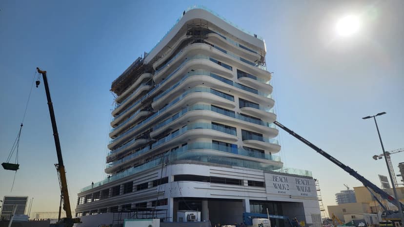Beach Walk Residences 2 construction — photo 43