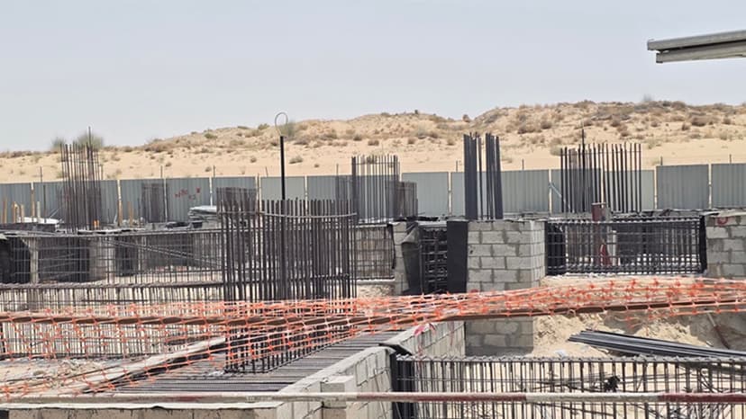 DAMAC Riverside Views - Marine 1 construction — photo 1
