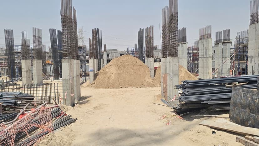 DAMAC Riverside Views - Marine 1 construction — photo 2