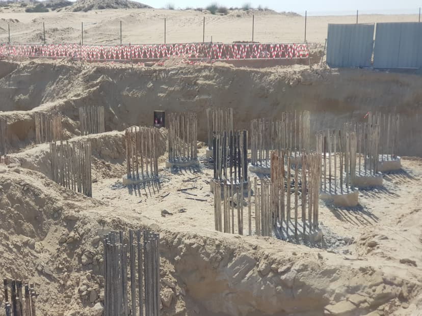 DAMAC Riverside Views - Marine 1 construction — photo 8